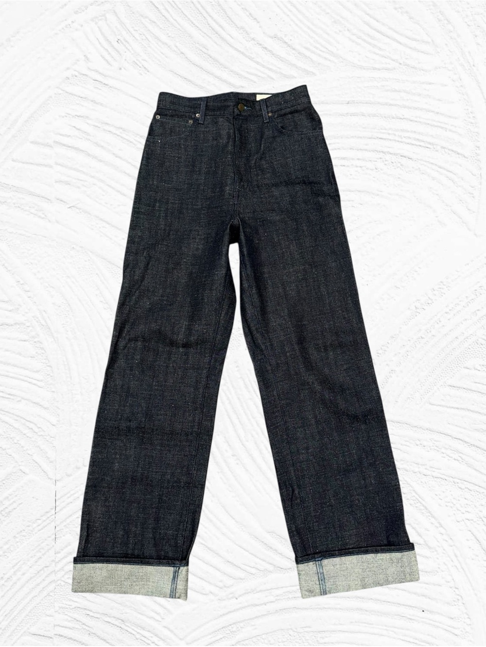 Imogene + Willie Catherine Jeans Indigo Wash Selvedge Rigid NEP 29X35 Cotton - Picture 2 of 12
